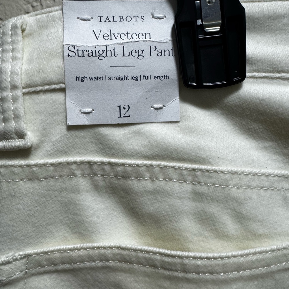 Talbots Cream Pants - Picture 5 of 12